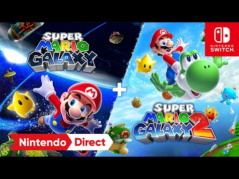Vorschaubild: Super Mario Galaxy + Super Mario Galaxy 2 erscheint am 2. Oktober (Nintendo Switch)