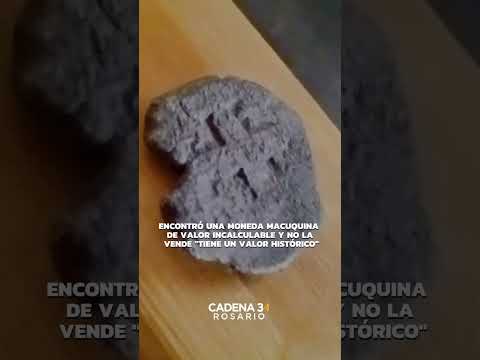 HALLAZGO EN SAN JERÓNIMO DEL SAUCE: ENCONTRÓ UNA MONEDA MACUQUINA | Cadena 3 Argentina