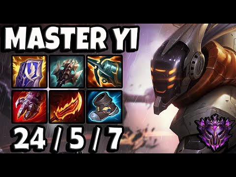 Master Yi Jungle vs Lee Sin [ Pentakill ] Lol Master Korea Patch 11.13 ✅