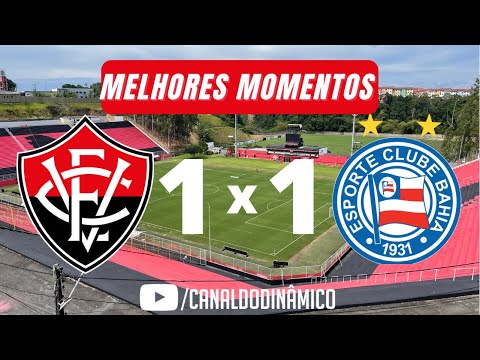 VITÓRIA 1x1 BAHIA - MELHORES MOMENTOS || GUILHERME QUEIROZ PERDE PÊNALTI