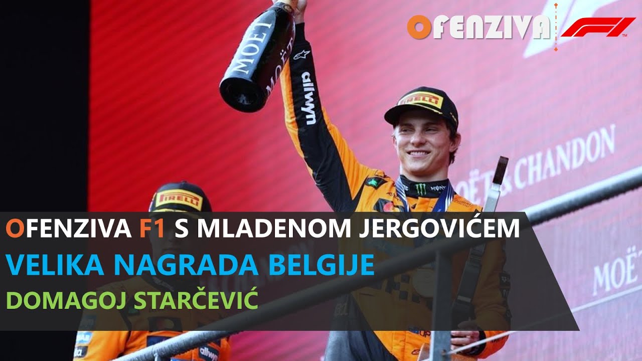 Ofenziva F1 s Mladenom Jergovićem - Velika nagrada Belgije