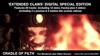 Cradle of Filth - The Manticore and Other Horrors: Extended Claws trailer