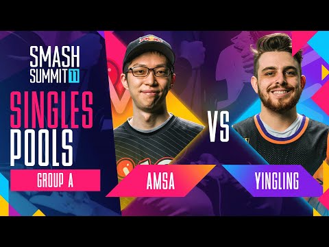 aMSa vs Yingling - Singles Pools: Group A - Smash Summit 11 | Yoshi vs Falco