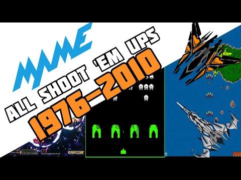 Mame Arcade all shoot 'em ups in chronological part 1