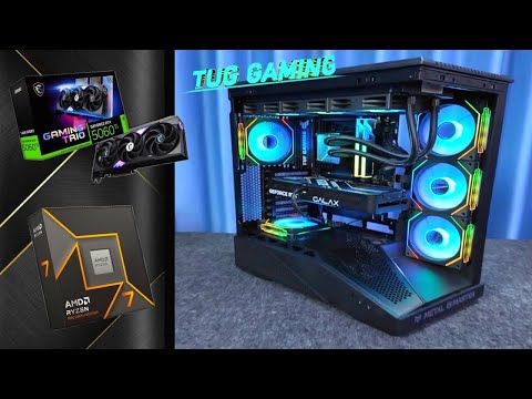Ultimate TUF Gaming PC Build 2025! 🔥 B850M-PLUS WIFI + Ryzen 7 9700X + RTX 5060 Ti