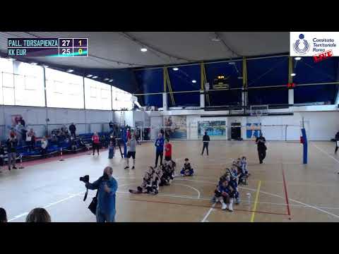 FINALE U13F 2021-22: Tor Sapienza VF - SCK KK Eur Volley