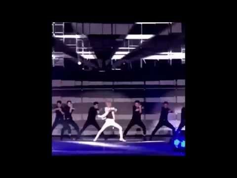 150409 Taemin dropping his gun