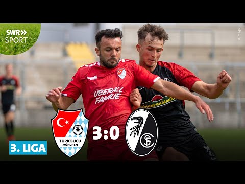 3. Liga: Türkgücü München macht am Ende kurzen Prozess mit Freiburg II | SWR Sport