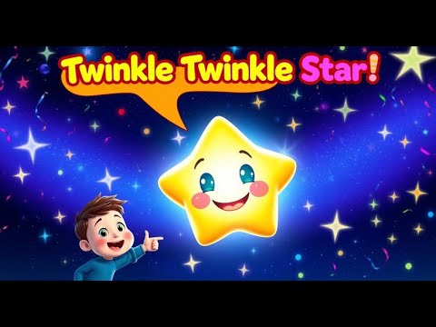 Twinkle Twinkle Little Star | 3D Pixar Cartoon | Kids Nursery Rhyme & Lullaby | Kimaya Kids TV