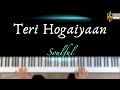 Teri Hogaiyaan | Piano Cover with Lyrics | Vishal Mishra | Piano Karaoke | by Roshan Tulsani