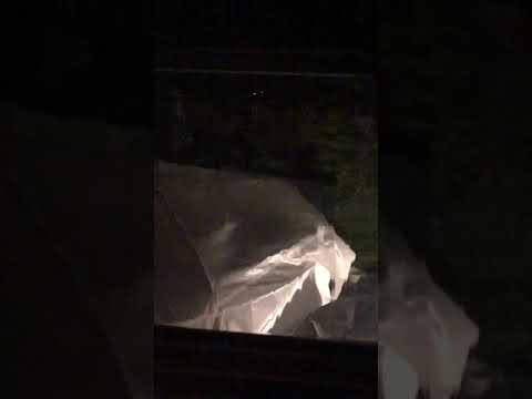 First night of the storm. California 2021