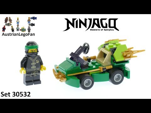 Vidéo LEGO Ninjago 30532 : Le bolide turbo de Lloyd (Polybag)