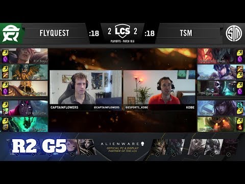 FlyQuest vs TSM - Game 5 | Round 2 PlayOffs S10 LCS Spring 2020 | FLY vs TSM G5