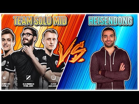 Heisendong - TSM TRIED TO TAKE MY LP (vs Bjergsen, Zven, Akaadian)