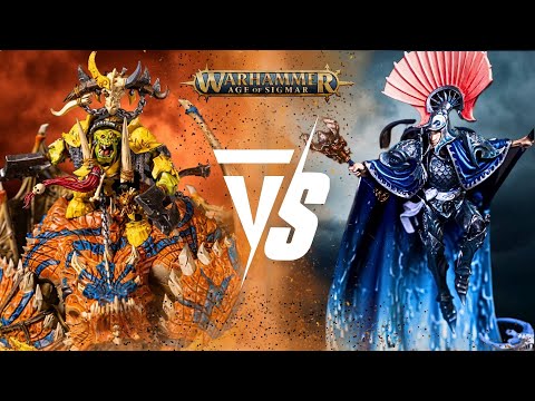 Ironjawz (NEW) Vs Idoneth Deepkin: Age of Sigmar 2000pts Battle Report