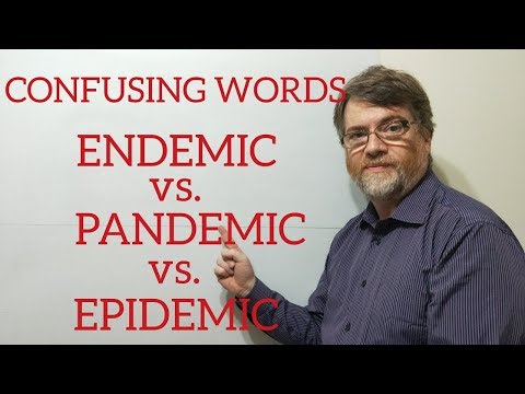 Tutor Nick P Lesson (235) The Difference Endemic. Pandemic and Epidemic