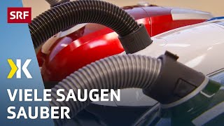 Staubsauger im Test: Saubere Böden trotz weniger Leistung | 2016 | Kassensturz | SRF