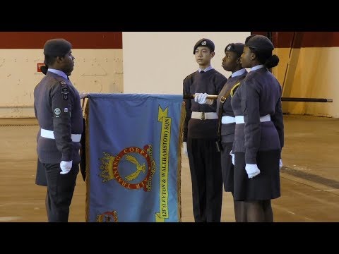 RAFAC Championships 2017 - Banner Drill
