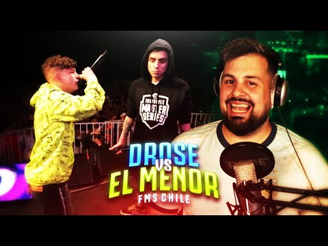 PAPO REACCIONA a EL MENOR vs DROSE - FMS CHILE JORNADA 7 2019