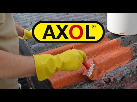 Welldach (Faserzement) mit AXOL selbst abdichten und sanieren