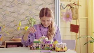 LEGO Friends - Kavárna plná rostlin a květinářství