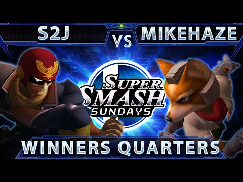 SSS 29 - S2J (Falcon) Vs. MikeHaze (Fox) SSBM Winners Quarters - Melee