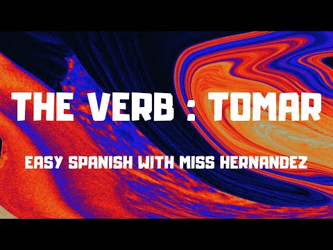 The verb TOMAR - 3 IMPORTANT MEANINGS - You need this verb to go to a          RESTAURANT # 🍕 🌭 🍔