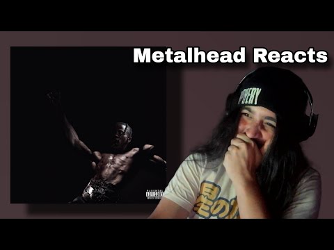 Metalhead Ascends to the Cosmos Listening to Utopia - Travis Scott