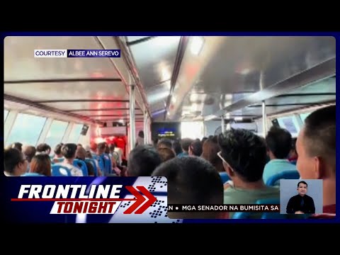Mga pasahero, nag-sing-along sa barko pa-Iloilo Frontline Tonight