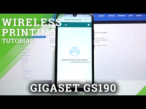 GIGASET GS190 and Wireless Printing – Connect Smartphone to Printer