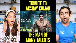 Tribute To Akshay Kumar Video Reaction | Akshay Kumar Life Story | Khiladi Of Bollywood
