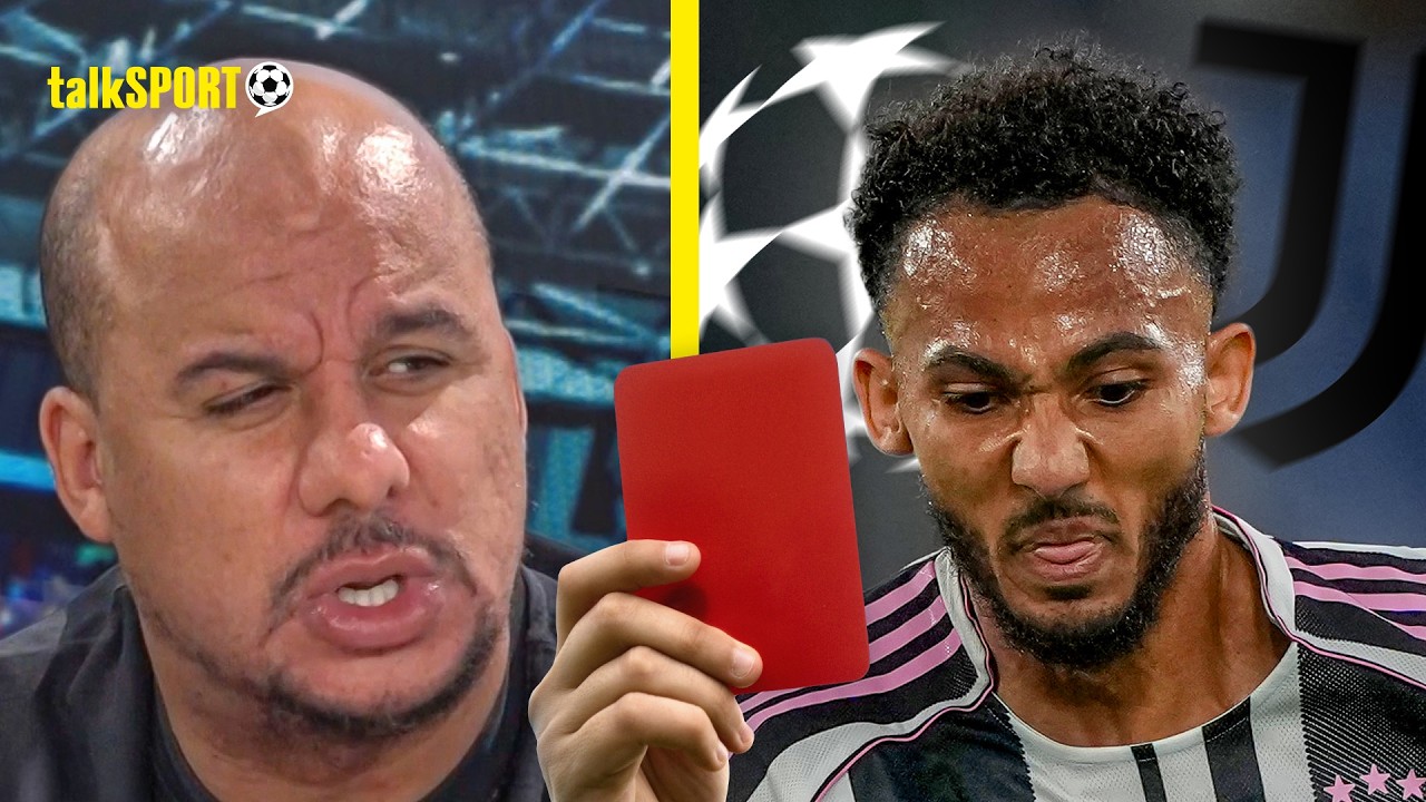 "SORRY FOR HIM!" Gabby Agbonlahor REACTS to SHOCK Red Card for Lloyd Kelly in the Champions League!