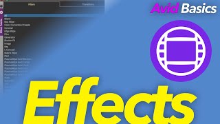 Video thumbnail for Intro to Effects in Avid Media Composer by The Avid Assistant