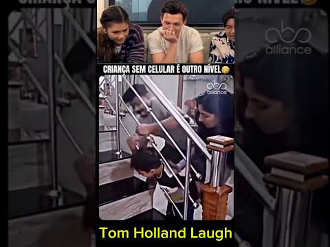 Tom Holland Laugh part 340 | #FunnyKids#KidsBeingKids#ViralShorts#Parenting#Comedy