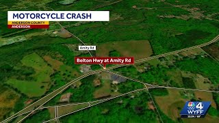 74-year-old motorcyclist killed in Anderson crash, coroner says