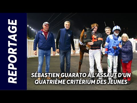 SÉBASTIEN GUARATO À L'ASSAUT D'UN QUATRIÈME CRITÉRIUM DES JEUNES AVEC MAESTRO RIVER