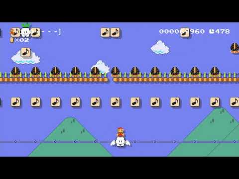 JAB CAVITY 🍄 Easy 100 Mario Challenge 🍄 Super Mario Maker 🍄 No Commentary 1cd