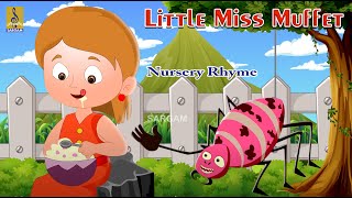 Little Miss Muffet - Rhymes from Rainbow Nursery Rhymes Sung by Beena Manoj