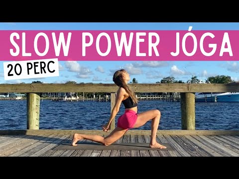 Teljes test frissítő Slow Power Jóga (lefelé néző kutya nélkül) - 20 perc