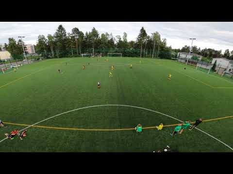 6.8.2020 FC Kangasala musta - Ilves P10 keltainen   1-2