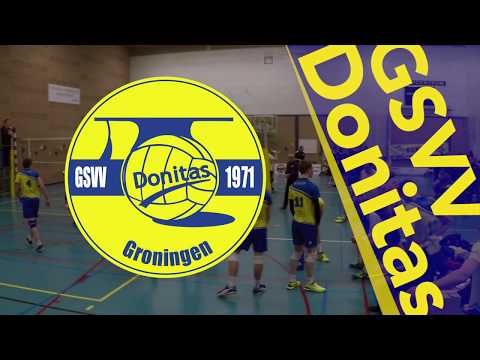 Volleyballen doe je bij G.S.V.V. Donitas!