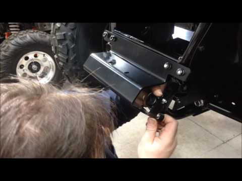 How to Install a Warn Front Plow Mount on the Kawasaki Mule SX