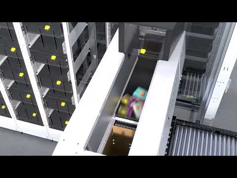 Automated Order Sortation and pack-out with OPEX® Sure Sort® X with Xtract™