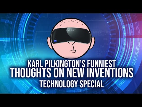 Karl Pilkington's Funniest Thoughts On New Inventions | Compilation, Technology Special