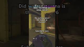 Daily r6 tips part 1 #r6siege
