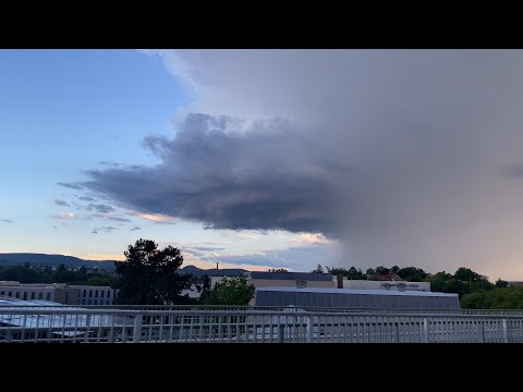 Hagelgewitter bei Reutlingen - 01.07.2020 - EWTV News ID 1108