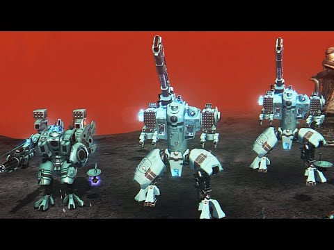 UNIFICATION MOD 2021 | TAU Empire vs Tyranids! - Survival / Warhammer 40K: Dawn of War: Soulstorm