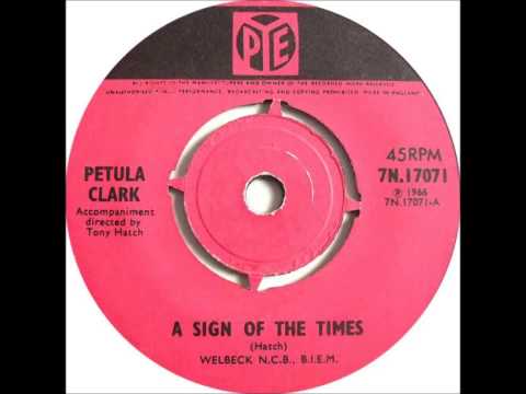 Petula clark ... A sign of the times.  1966.