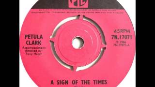 Petula clark ... A sign of the times.  1966.