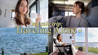 my first SOLO TRIP // traveling alone